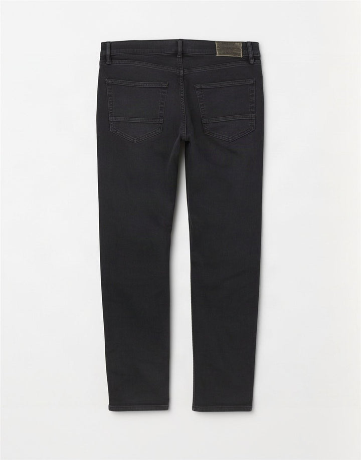 Blugi slim pentru bărbați Marks & Spencer W34 L31 bumbac negru