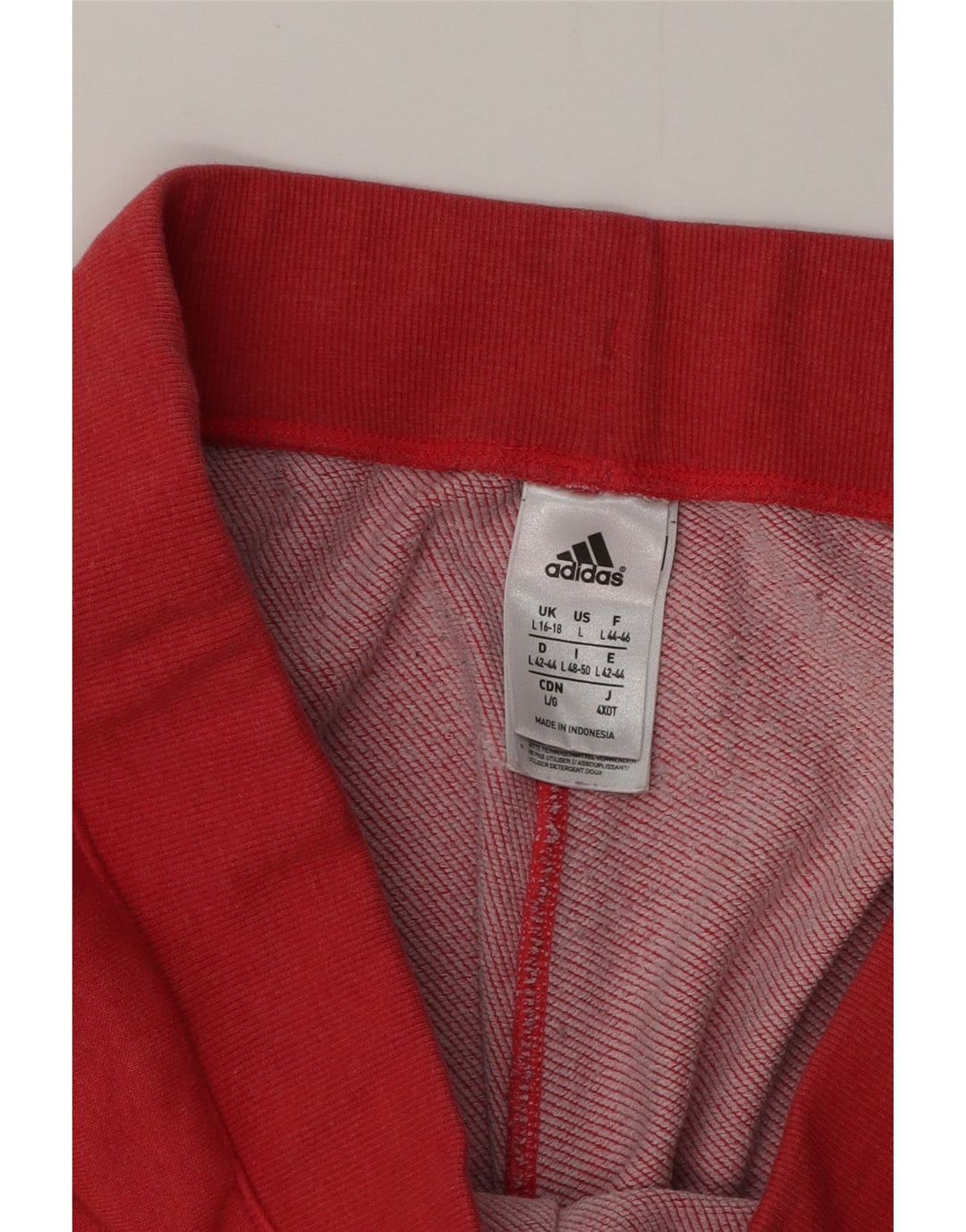 Pantaloni de trening Climalite pentru femei ADIDAS Pantaloni de jogging UK 16/18 Large Red