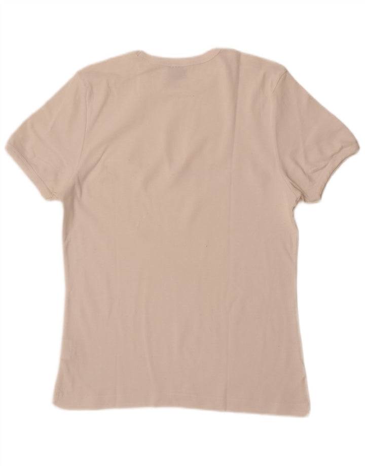 Tricou pentru femei Lee Top UK 14, mare, alb, bumbac