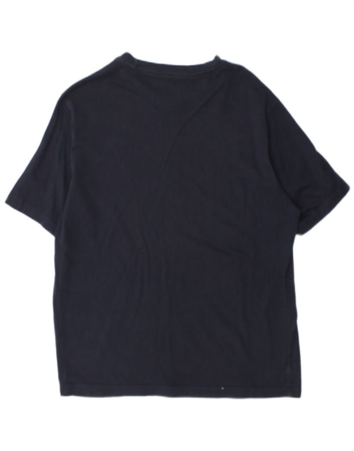 Tricou pentru bărbați Champion Top mare din bumbac bleumarin