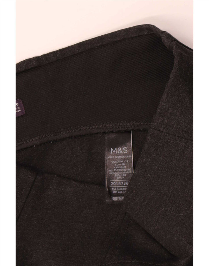 Leggings pentru femei Marks & Spencer UK 12 Medium Gri Viscose