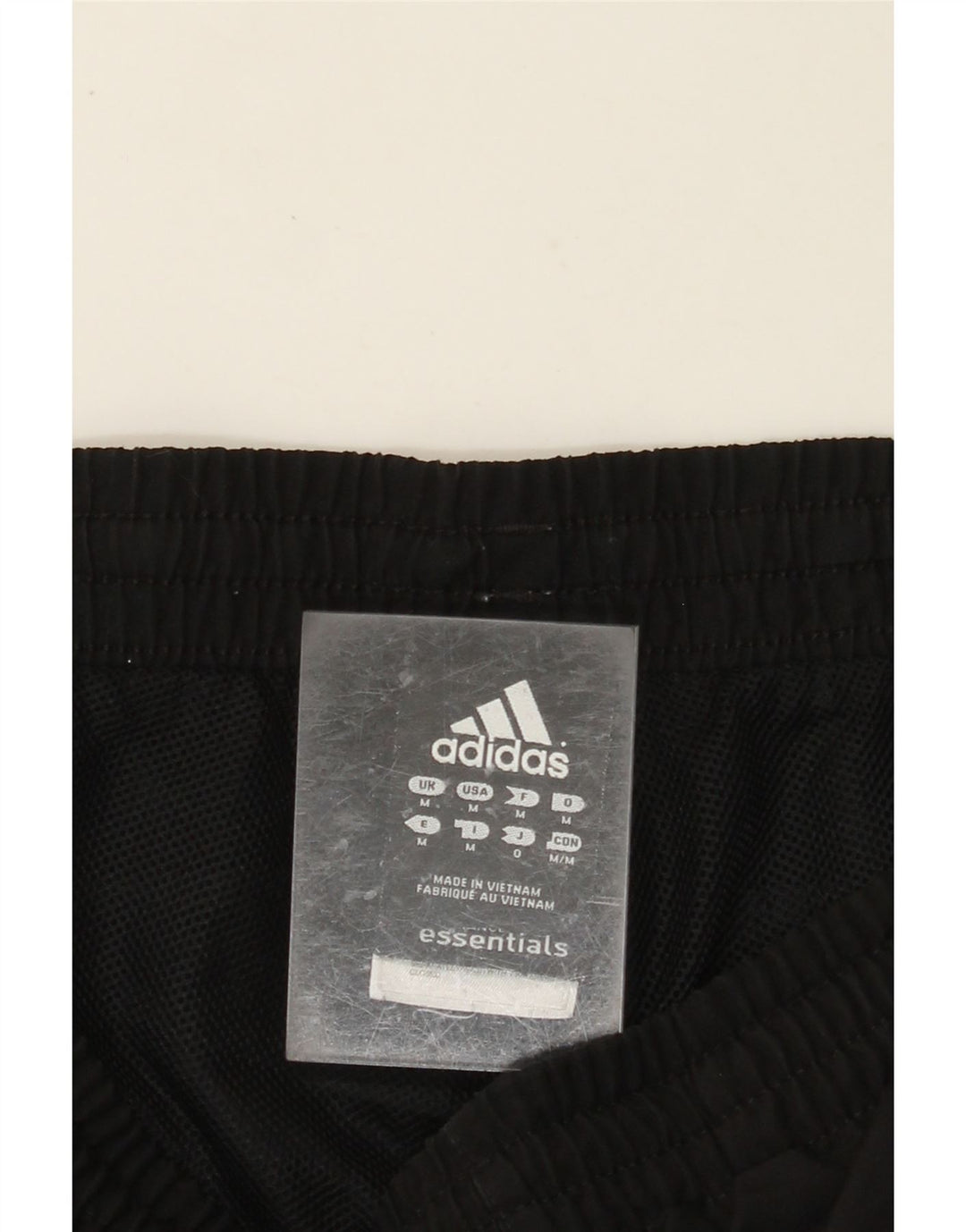 Pantaloni de trening ADIDAS pentru bărbați, poliester mediu negru