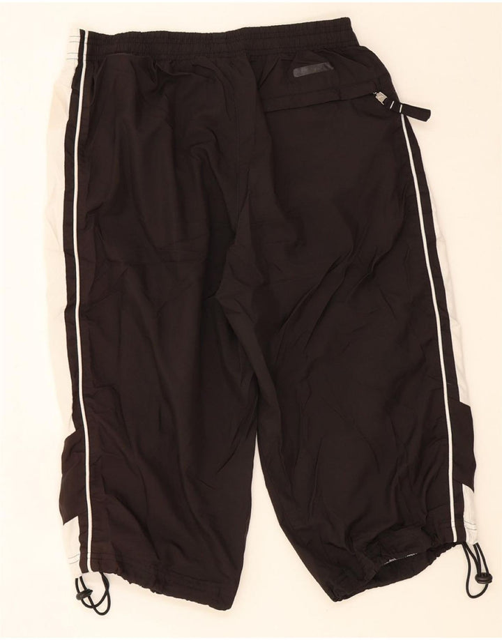 PUMA Mens Bermuda Sport Shorts Small  Black Colourblock Polyester Vintage Puma and Second-Hand Puma from Messina Hembry 