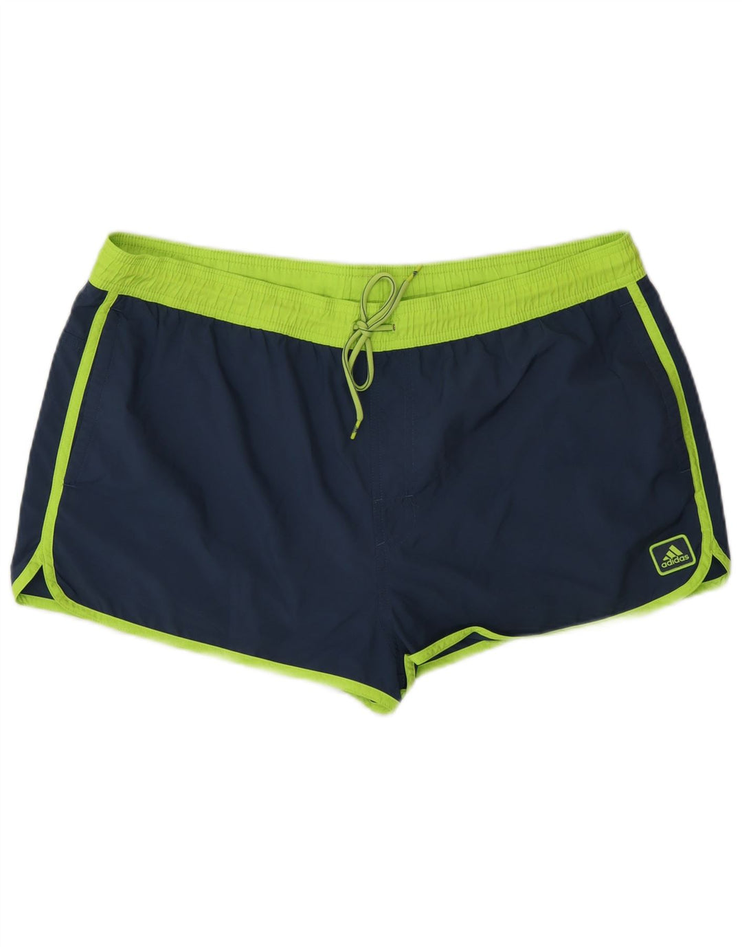 Pantaloni scurți sport pentru bărbați Adidas, mari, bleumarin, poliester color bloc