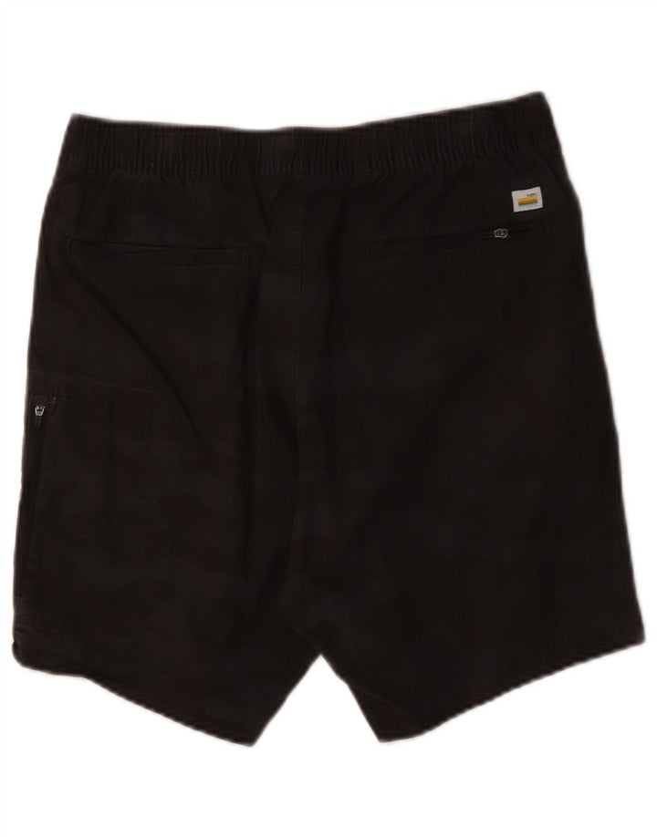 Pantaloni scurți chino pentru bărbați Vuori, bumbac camuflaj, W30, gri mediu