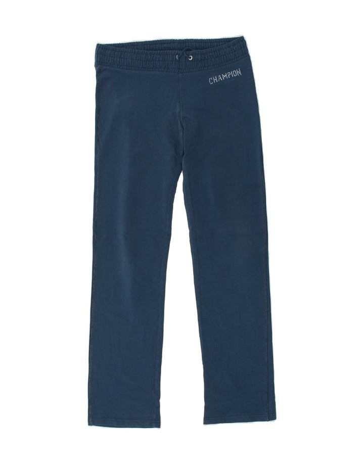 CHAMPION Womens Tracksuit Trousers Large Blue Vintage Champion and Second-Hand Champion from Messina Hembry 