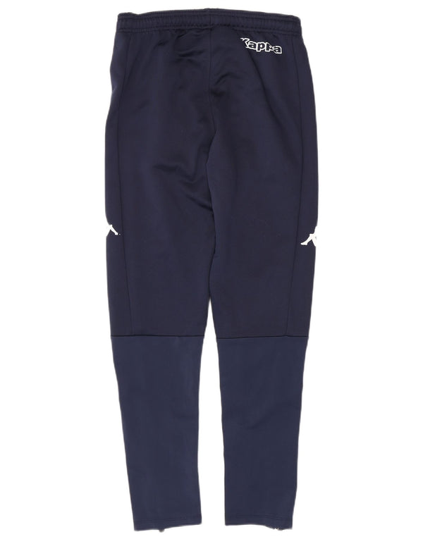 Pantaloni de trening cu grafică pentru bărbați Kappa, poliester, albastru mic