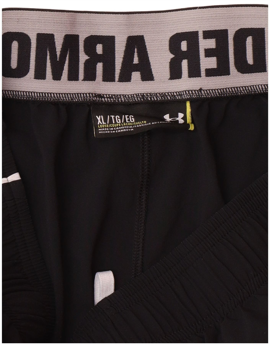 Pantaloni scurți sport grafic pentru bărbați UNDER ARMOUR XL negru