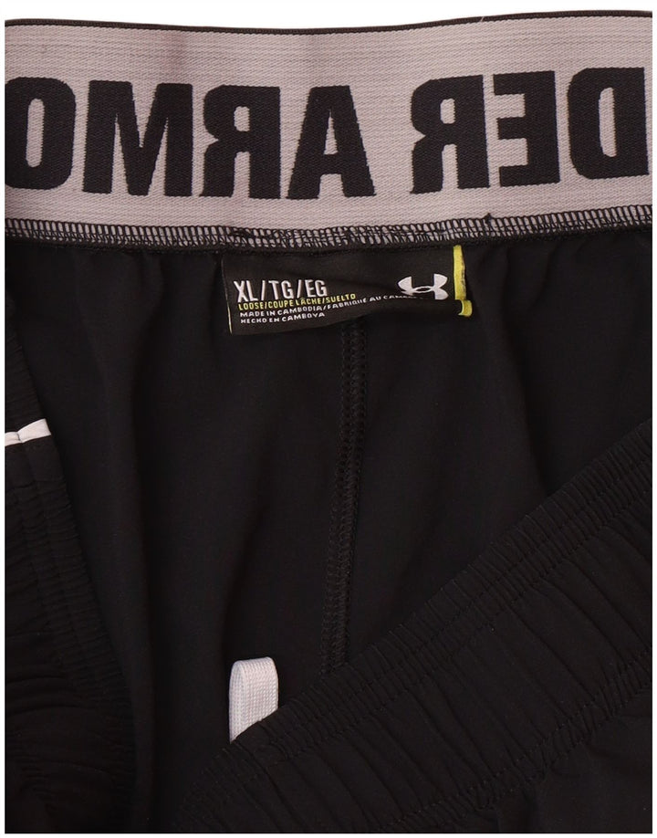 Pantaloni scurți sport grafic pentru bărbați UNDER ARMOUR XL negru