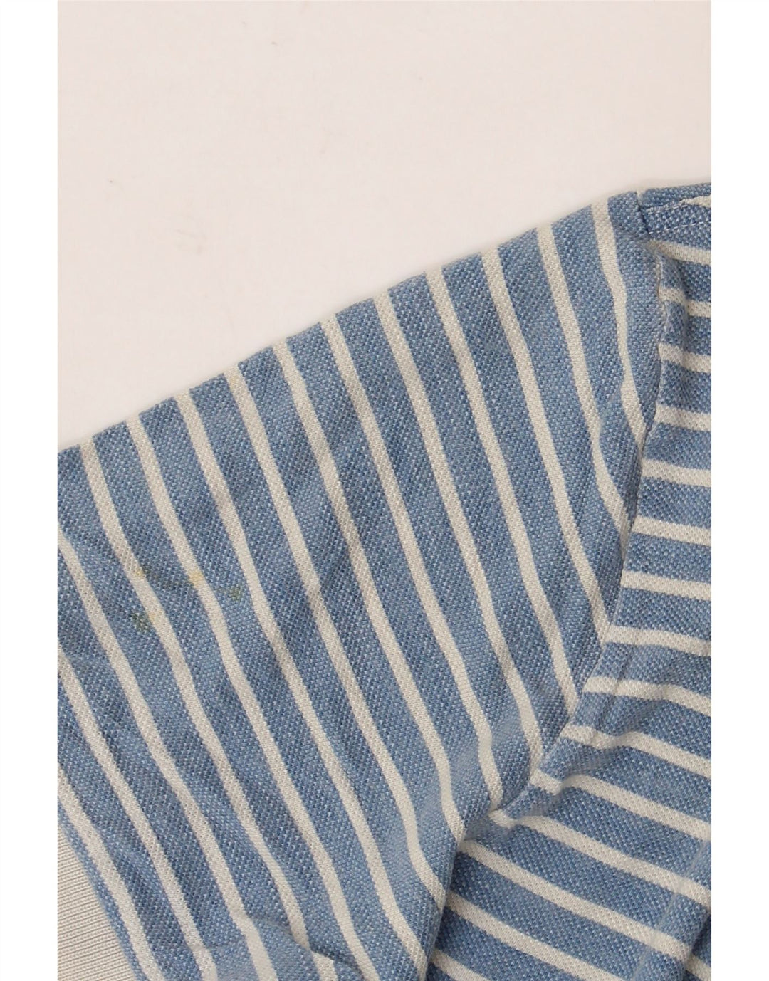Cămașă polo Fred Perry pentru bărbați, bumbac cu dungi albastre medii