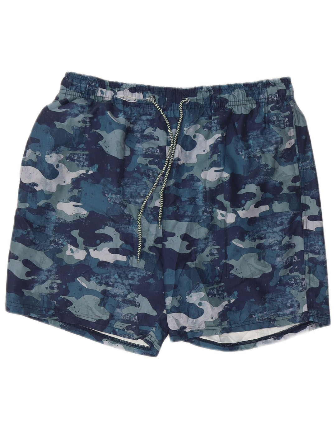 Pantaloni scurți de înot pentru bărbați Mountain Warehouse, poliester de camuflaj, albastru