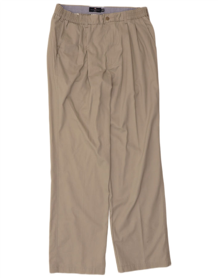 Pantaloni chino pentru bărbați Marks & Spencer Blue Harbour Pegged W36 L33 bej