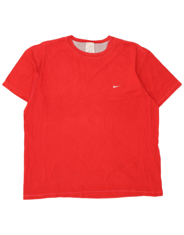 Tricou pentru bărbați Nike Top UK 47/48 2XL Bumbac roșu