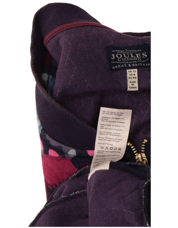 Jachetă de trening pentru femei Joules UK 12 Medium Bluemarin Floral Poliester