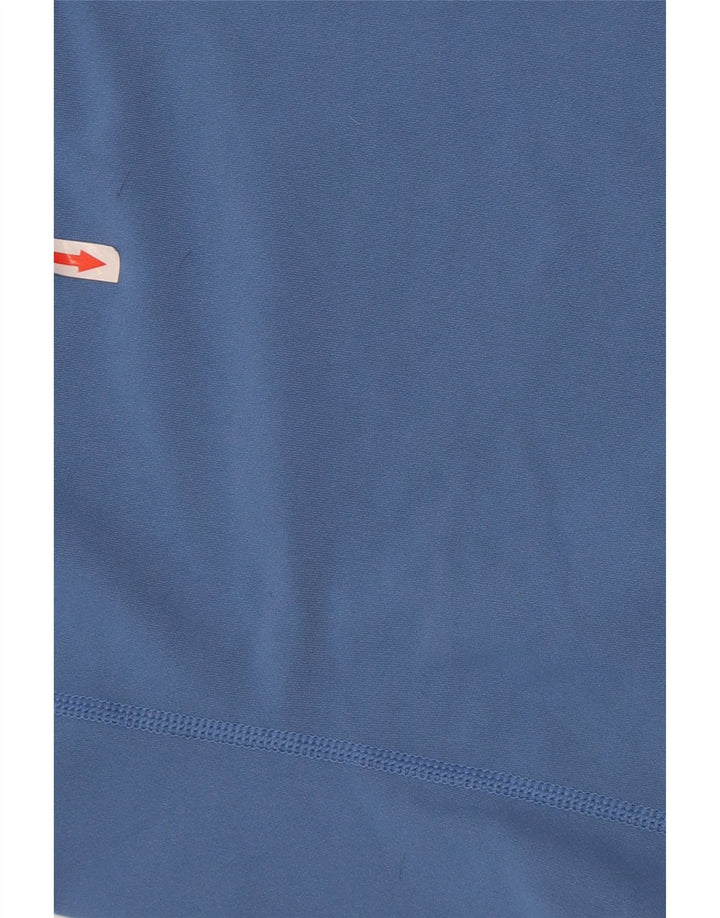 Top cu vestă grafică Nike pentru femei UK 8 Small Blue Colorblock Poliester