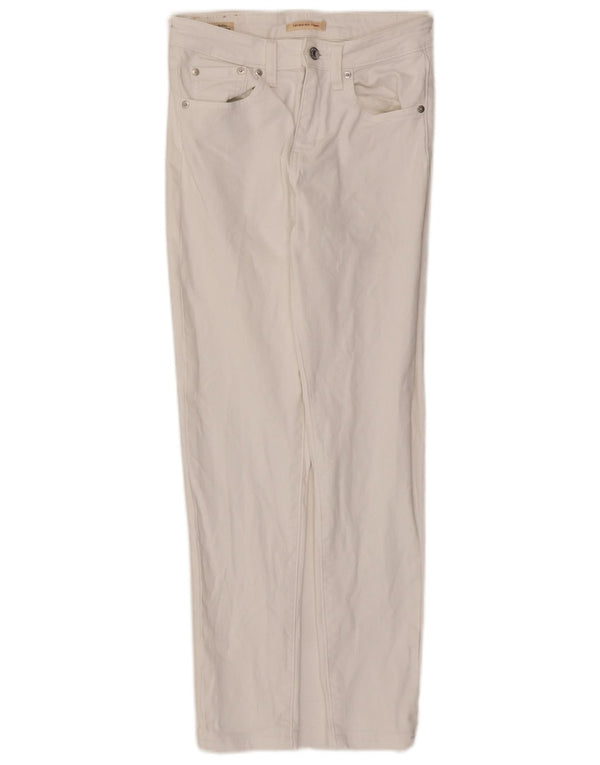 Blugi skinny cu talie mare 721 Levi's pentru femei L26 L28 Bumbac alb
