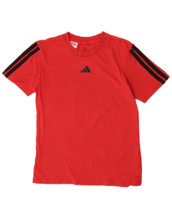 Tricou Băieți Adidas Top 13-14 Ani Bumbac Roșu