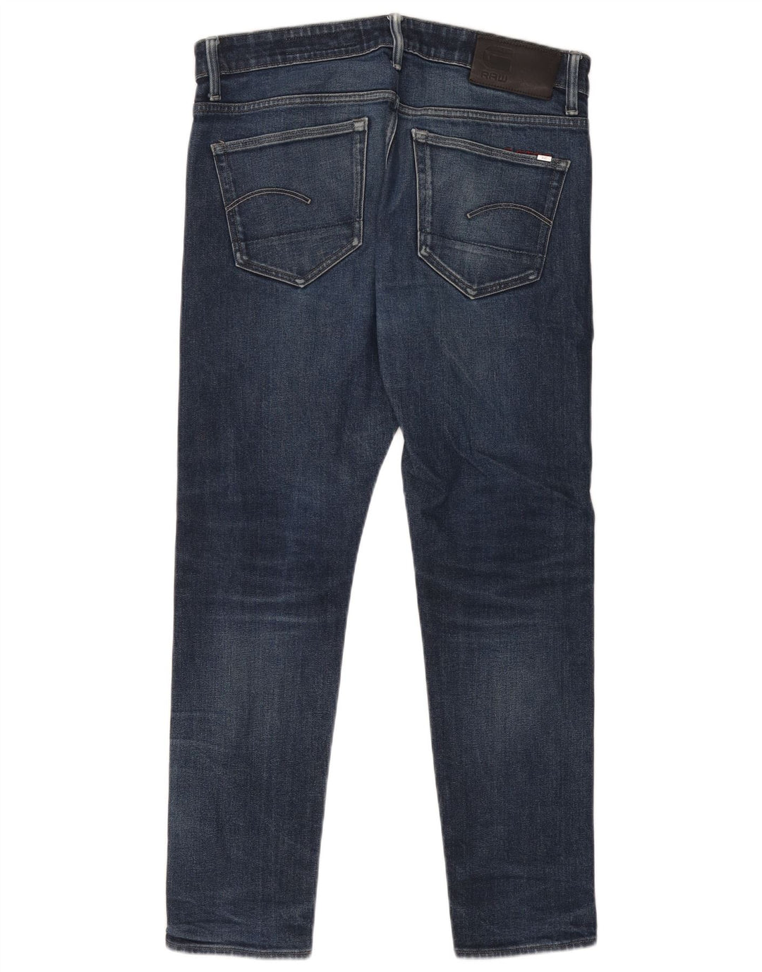 Blugi G-Star 3301 Slim pentru bărbați W34 L32 Bumbac albastru