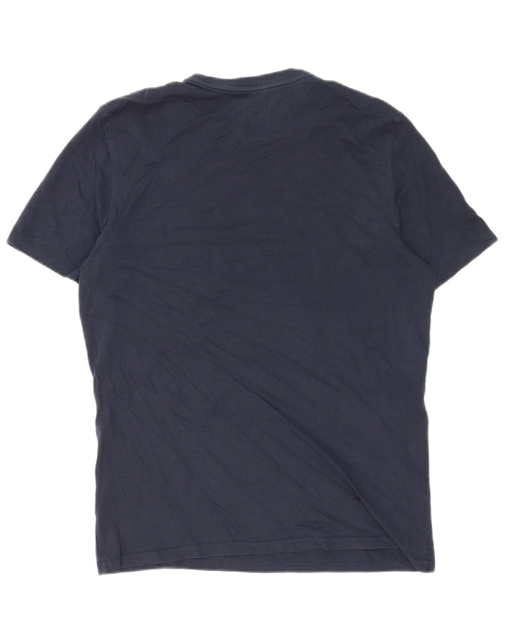 Tricou Calvin Klein pentru bărbați Top mic din bumbac bleumarin