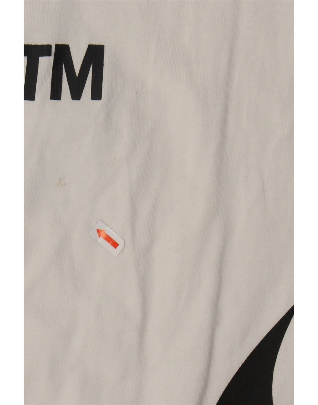 NIKE Mens Graphic T-Shirt Top Medium White