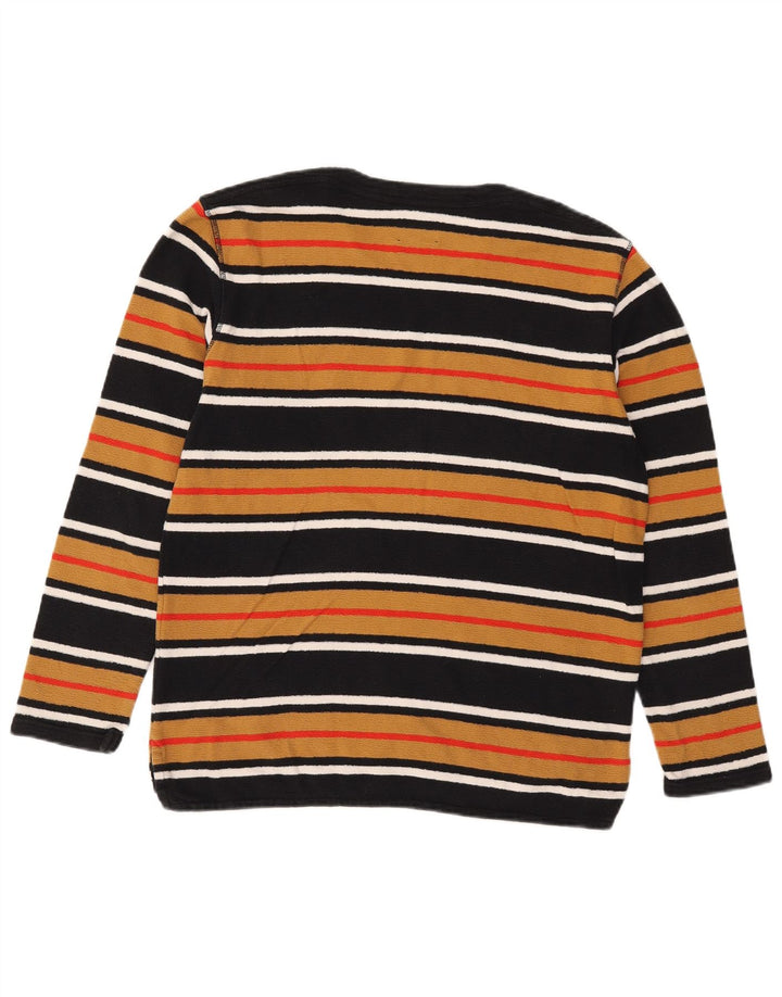 Top Levi's pentru bărbați, cu mânecă lungă, din bumbac cu dungi medii, multicolore