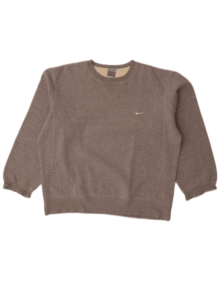 Pulover Nike pentru bărbați Marea Britanie 42/44, mare, gri pete