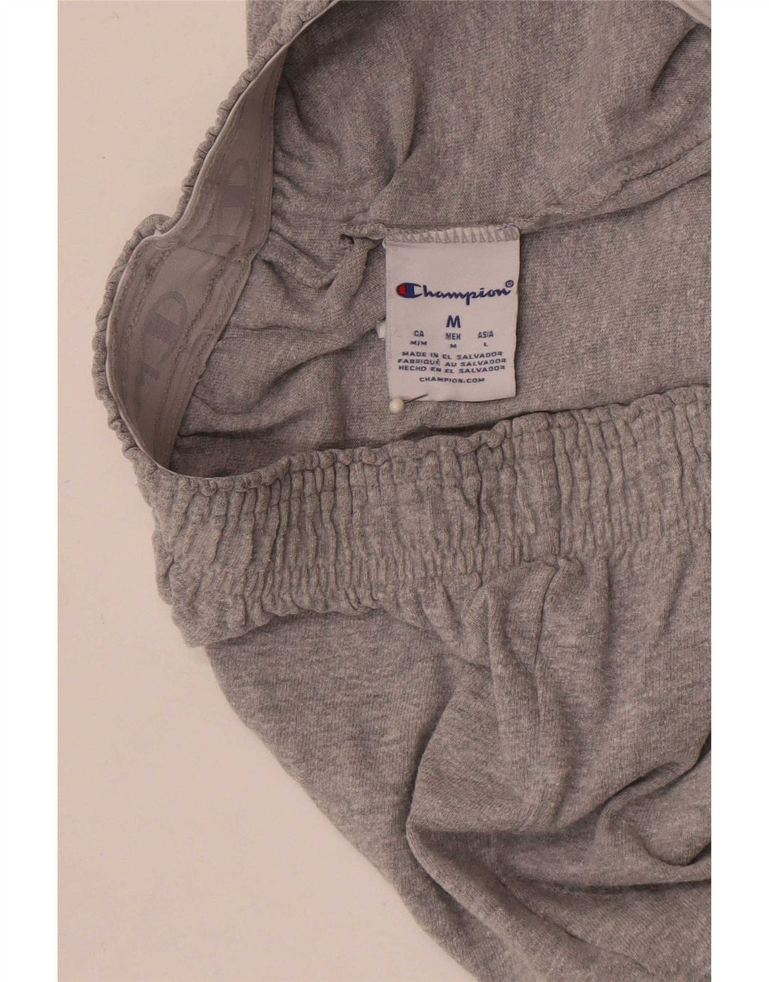 Pantaloni scurți sport Champion pentru femei UK 14, bumbac gri mediu