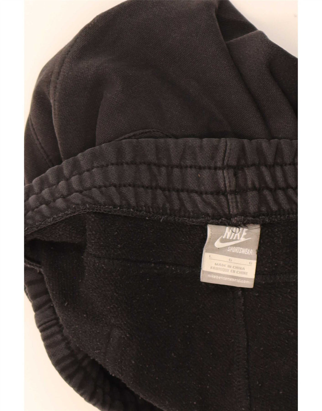Pantaloni de trening Nike pentru bărbați Joggeri mari, negru, bumbac
