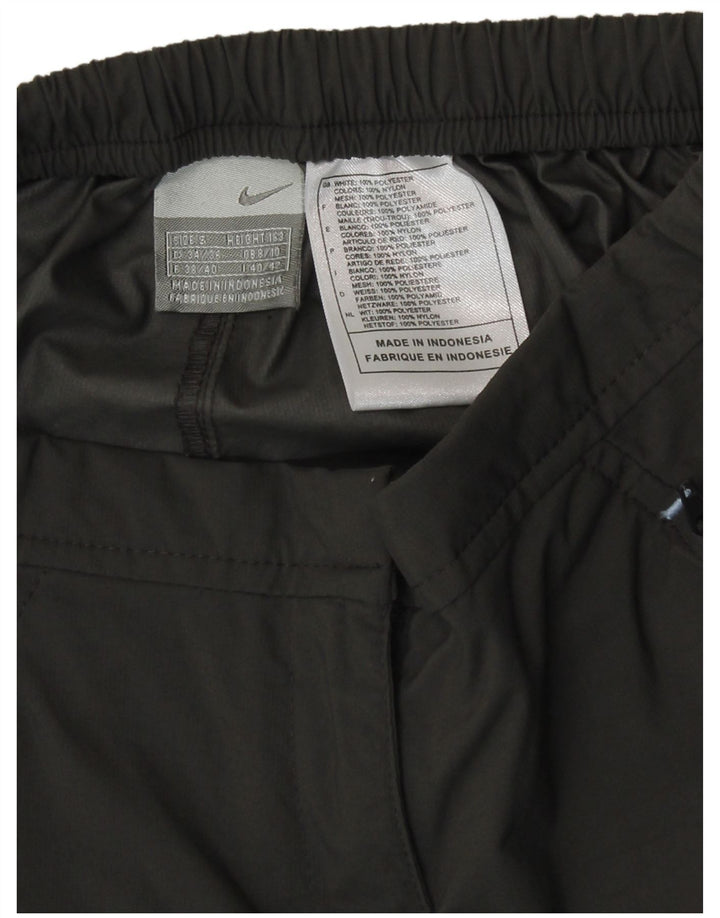 Pantaloni drepti pentru femei Nike UK 8/10 Small W26 L29 Gri Poliester
