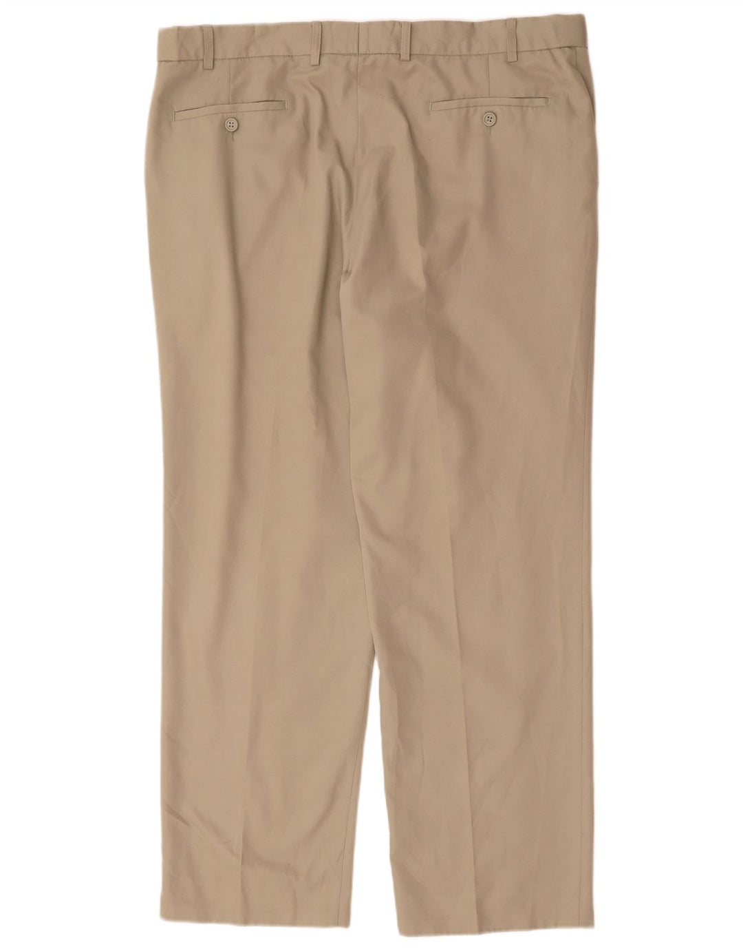 Marks & Spencer Pantaloni drepți pentru bărbați L40 L31 poliester bej