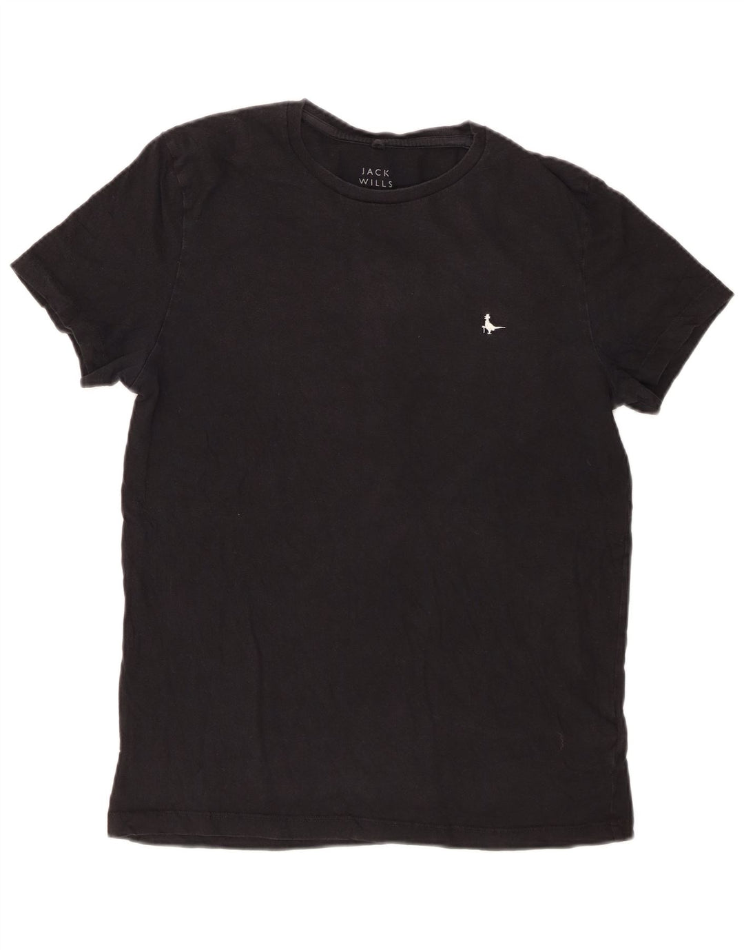 JACK WILLS Tricou pentru bărbați Top mic, negru, bumbac