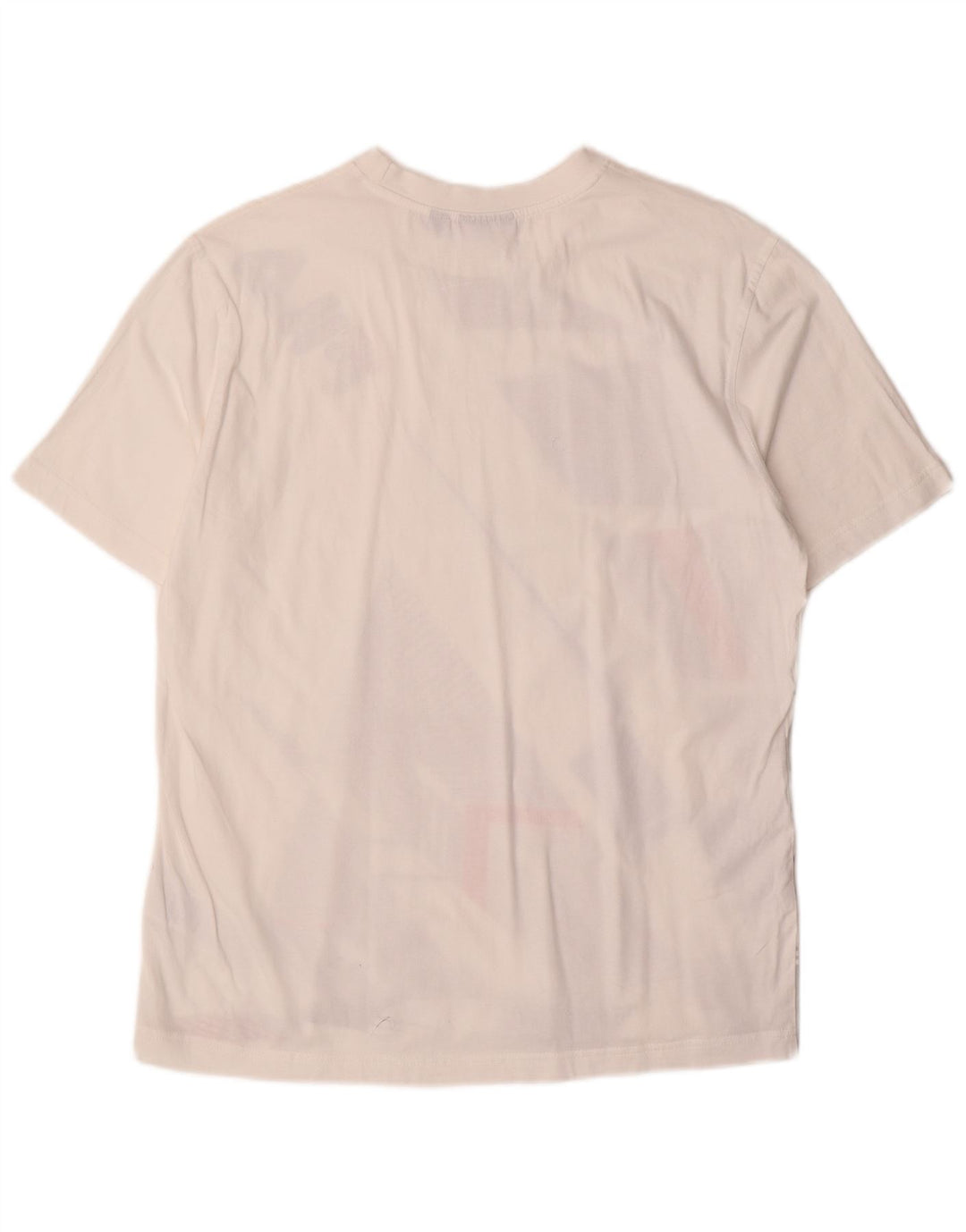Tricou grafic Fila pentru bărbați Top Mediu Alb Geometric Bumbac