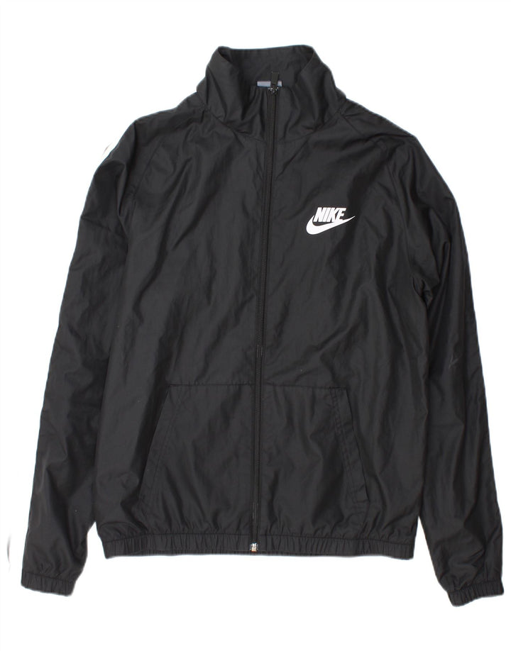 Jachetă de ploaie Nike pentru bărbați UK 38 Medium Black Poliester
