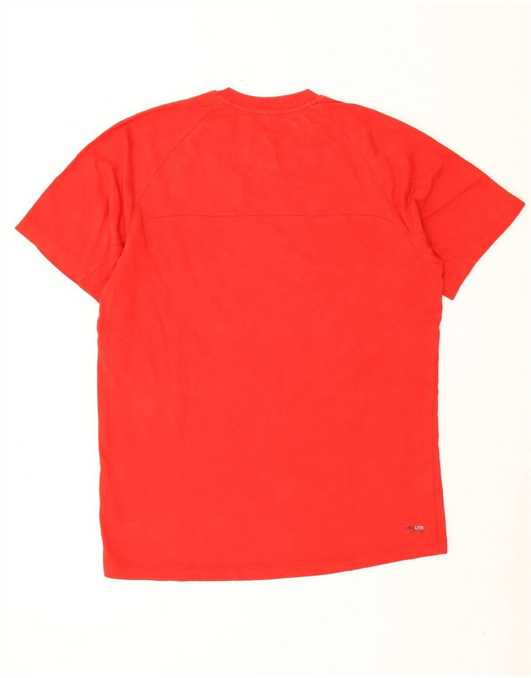Tricou Adidas Climalite pentru bărbați Top mare bumbac roșu