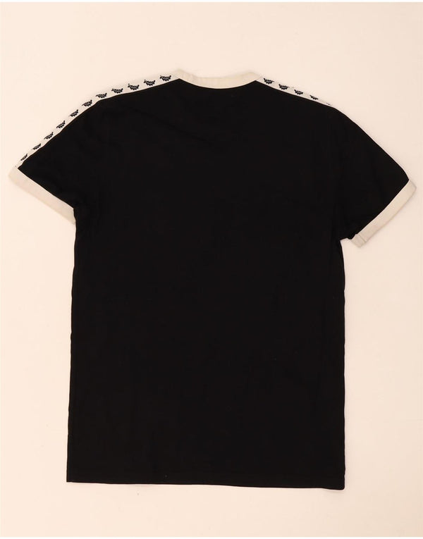 Tricou grafic pentru bărbați Fred Perry Top XS bumbac negru color bloc