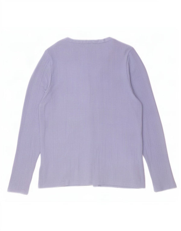 Pulover cardigan pentru femei Marks & Spencer UK 16 Large Blue