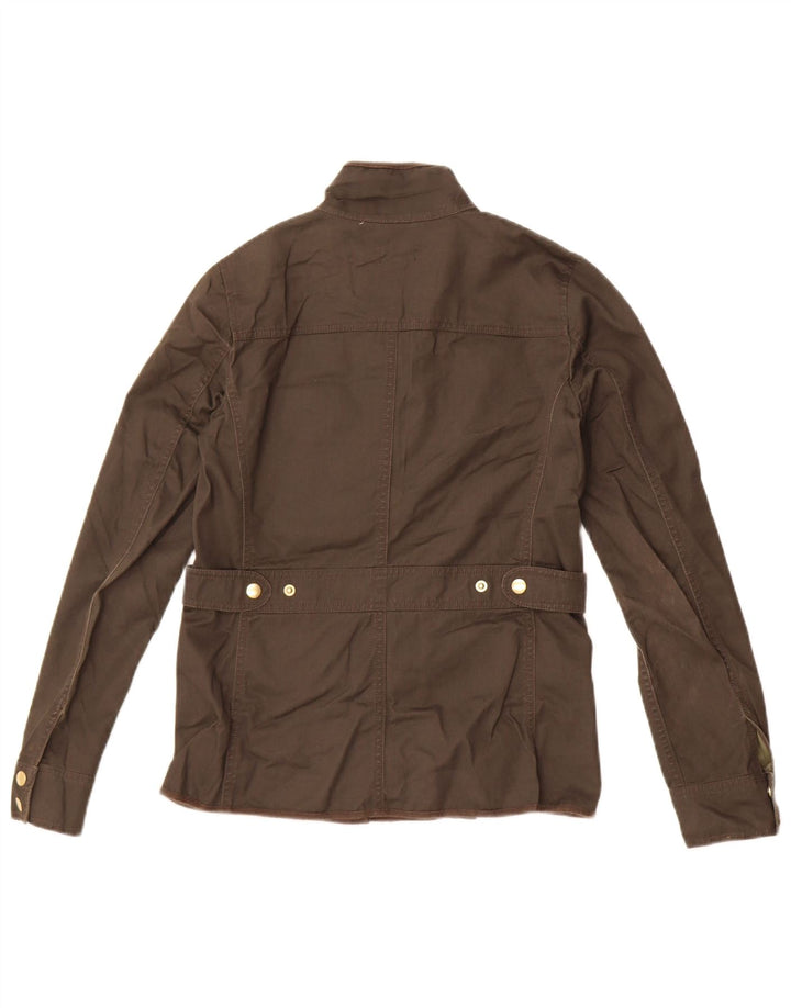 Jachetă utilitare pentru femei J. Crew UK 2 2XS Kaki Bumbac