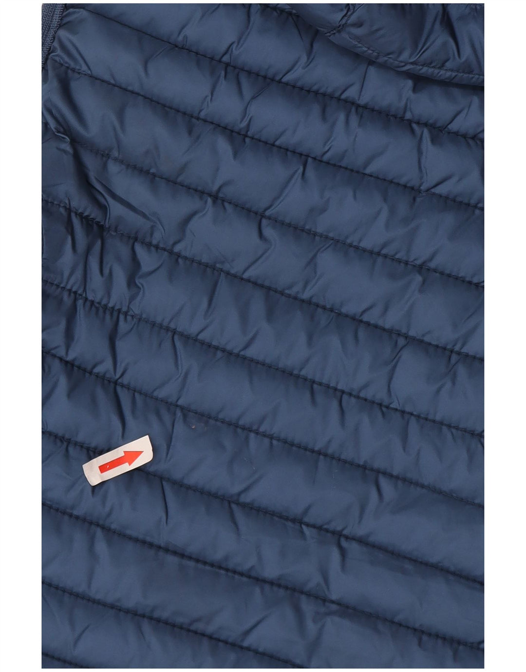 Gilet căptușit cu glugă Massimo Dutti pentru femei UK 12 Poliester albastru mediu