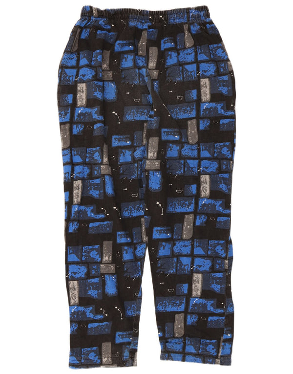 Pantaloni de trening pentru bărbați John Baner UK 44/46 XL Bumbac mozaic albastru
