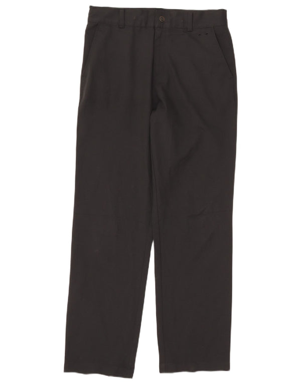 Pantaloni chino drepti Dri Fit pentru femei Nike XL W30 L29 Poliester negru