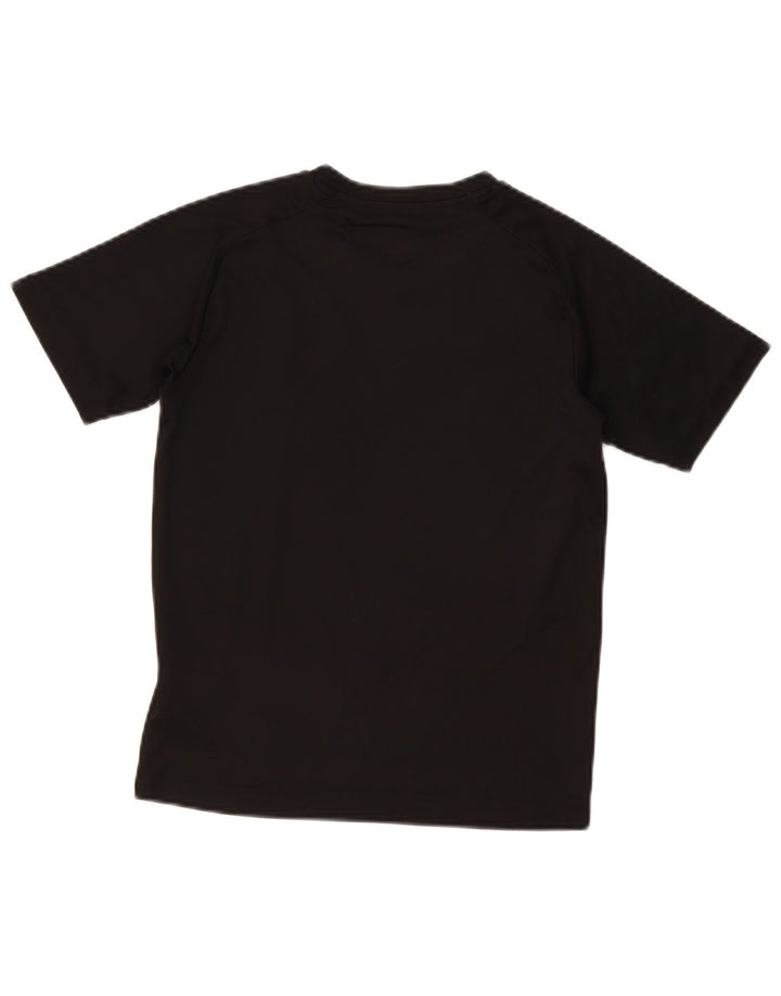 Tricou grafic Puma pentru băieți Top 11-12 ani poliester negru