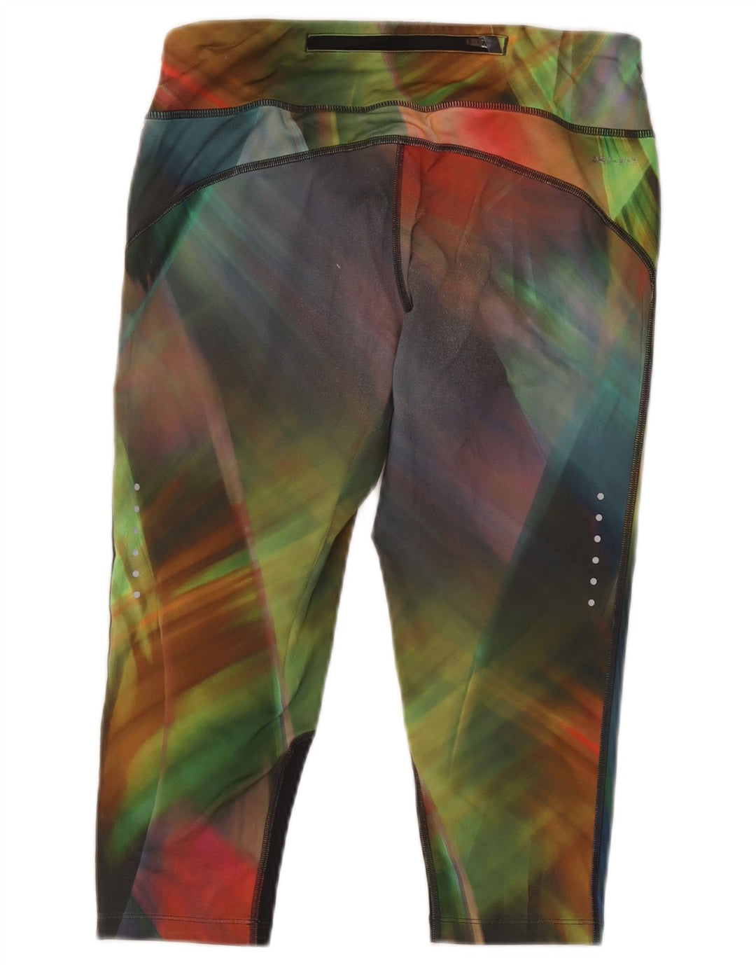Leggings Nike Dri Fit Capri pentru femei UK 14 Medium Multicolor Tie Dye