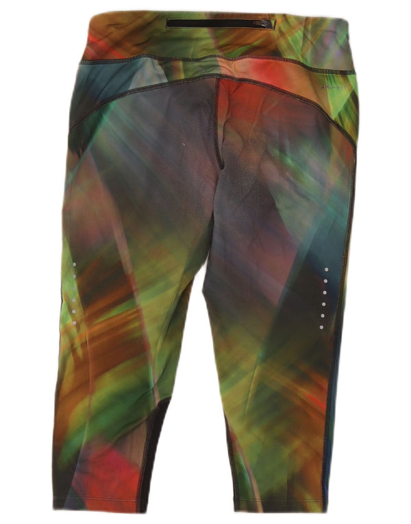 Leggings Nike Dri Fit Capri pentru femei UK 14 Medium Multicolor Tie Dye