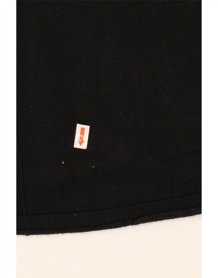 Pulover cardigan deschis pentru femei Zara UK 10 mic, negru, viscoză