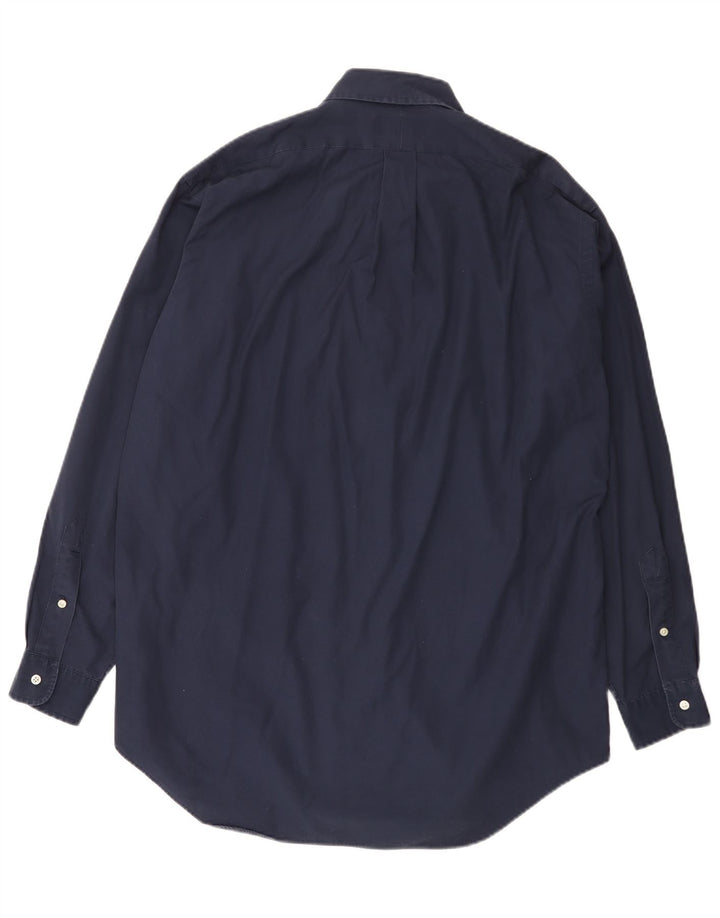 Cămașă Blake pentru bărbați Ralph Lauren, bumbac mediu albastru bleumarin
