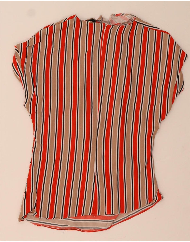 Bluză pentru femei ZARA UK 12 Medium, multicolore, cu dungi
