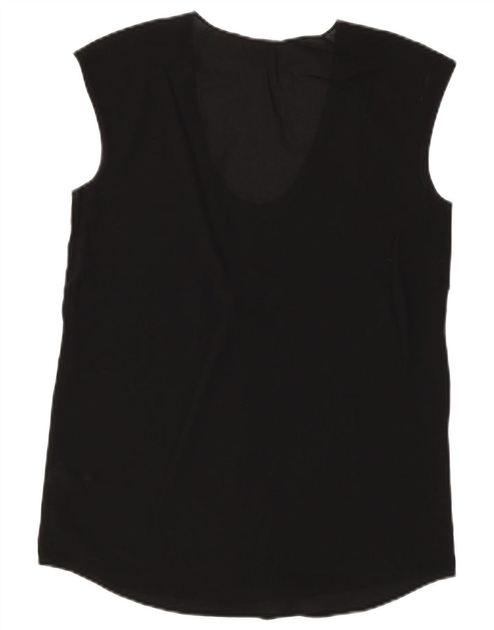 Bluză fără mâneci pentru femei J. CREW US 00 2XS Poliester negru