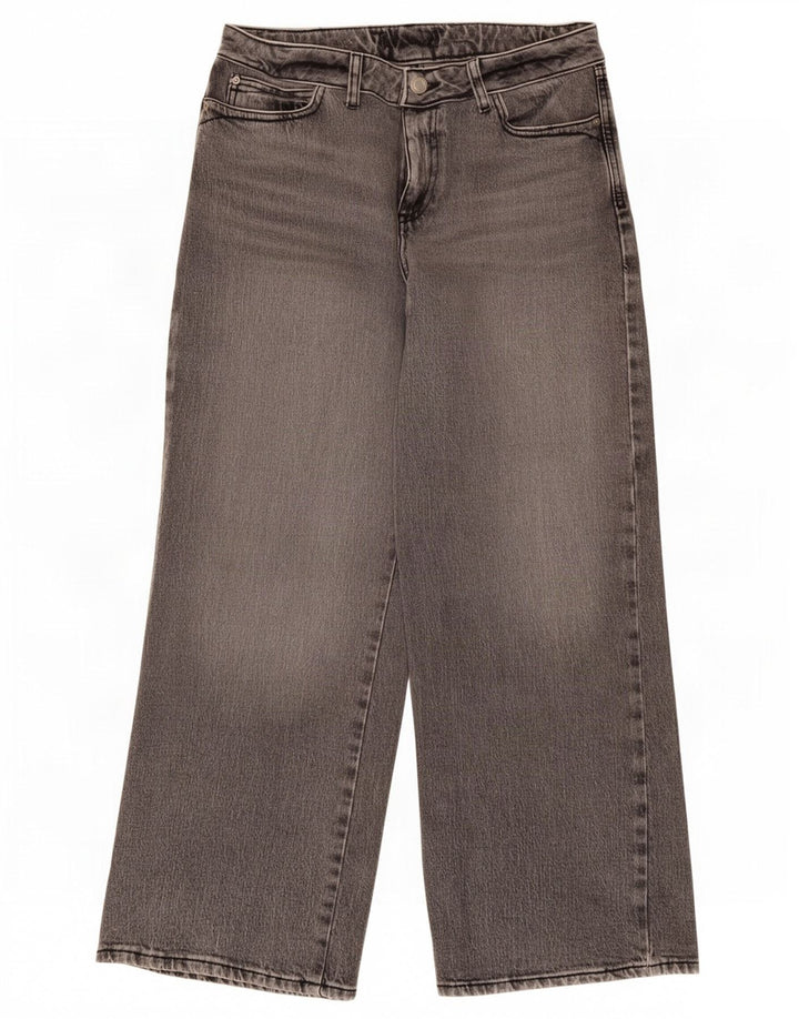 Blugi Zara femei cu picioare largi L30 L27 gri