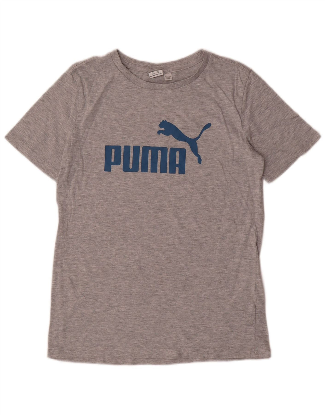 Tricou grafic PUMA pentru băieți Top 14-15 ani mare bumbac gri