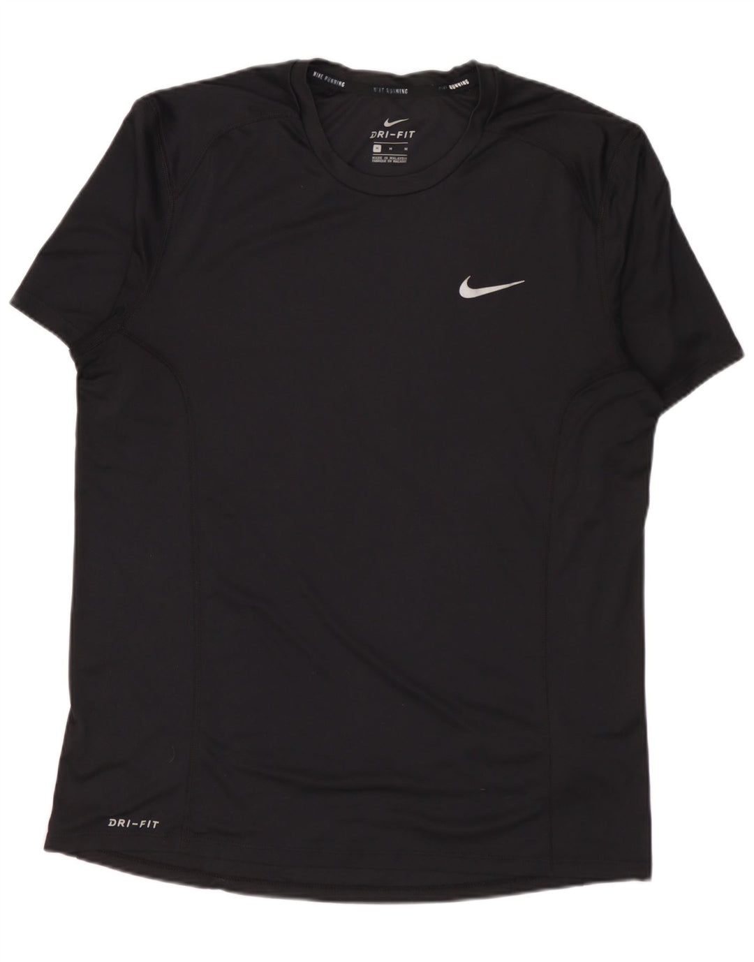 Tricou Nike Dri Fit pentru bărbați Top Mediu Negru Poliester